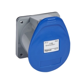   Legrand P17 Tempra Dafbc-322k06m 230V IP44 egyenes aljzat - 58054