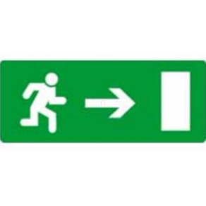   Legrand tartalékvilágítás piktogram 227x90mm, jobbra - 60991