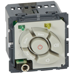   Legrand Céliane sztereó helyi erősítő FM tunerrel - 67320