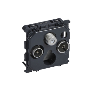 Legrand Céliane TV-R-SAT aljzat, végzáró, 10 dB - 67379