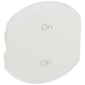   Legrand MyHome-Céliane ON/OFF burkolat, 2 mod, fehér - 68188