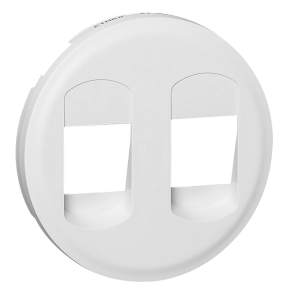   Legrand Céliane 2xhangszóró csatlakozóaljzat burkolat, fehér - 68212