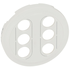 Legrand Céliane kettős RCA/YUV burkolat, fehér - 68214