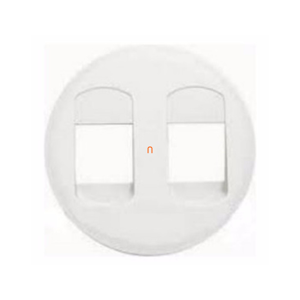 Legrand 068239 Céliane RJ 45 telefon- + TV aljzat burkolat, fehér