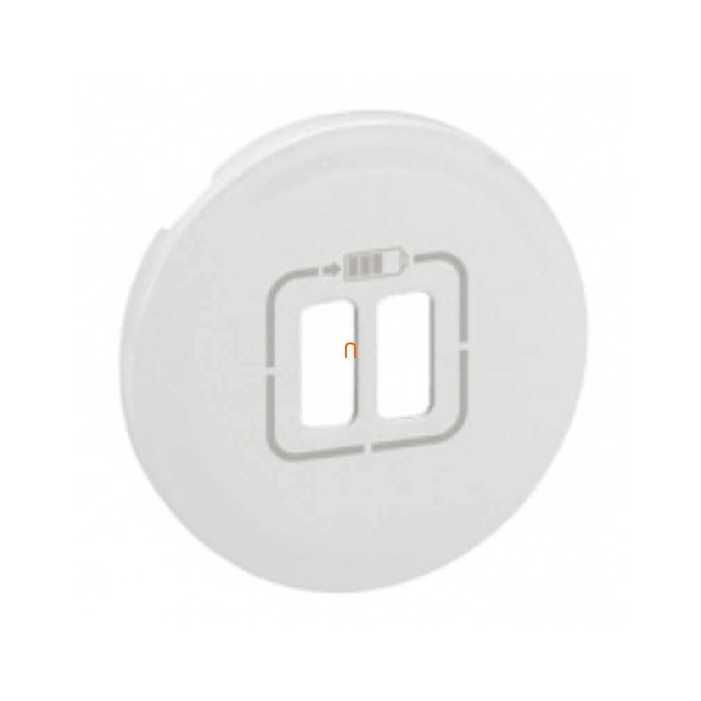 Legrand 068256 Céliane 2xUSB töltőaljzat burkolat, fehér