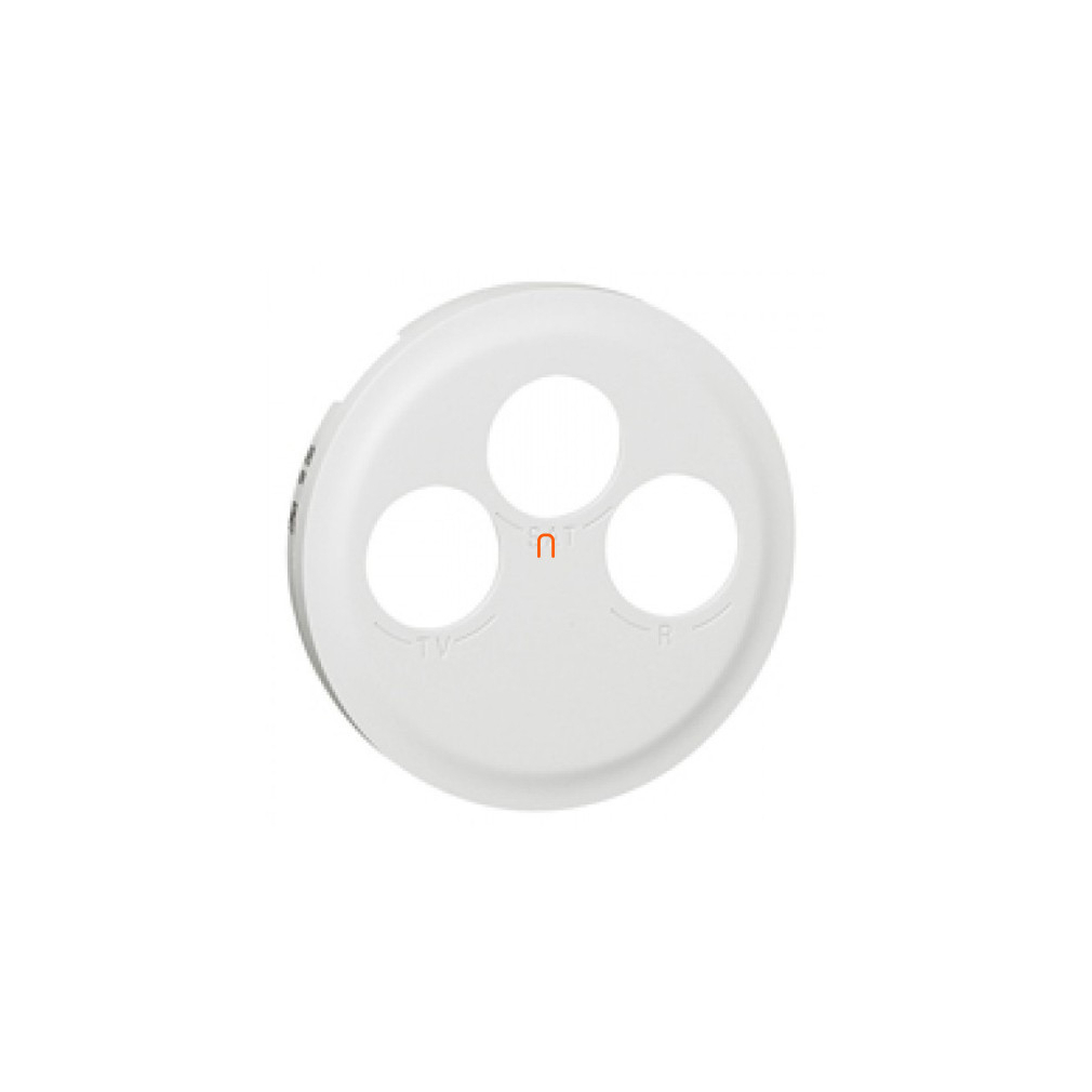 Legrand 068285 Céliane TV-RD-SAT burkolat, fehér