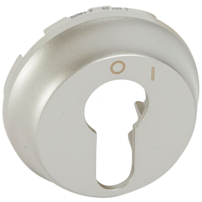   Legrand Céliane burkolat 2 állású kulcsos kapcsolóhoz, titán - 68309