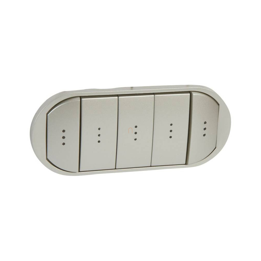 Legrand 068320 Céliane 5-ös billentyű, fényjelzős, titán