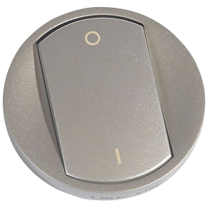   Legrand Céliane széles billentyű kétpólusú kapcsolóhoz titán - 68321