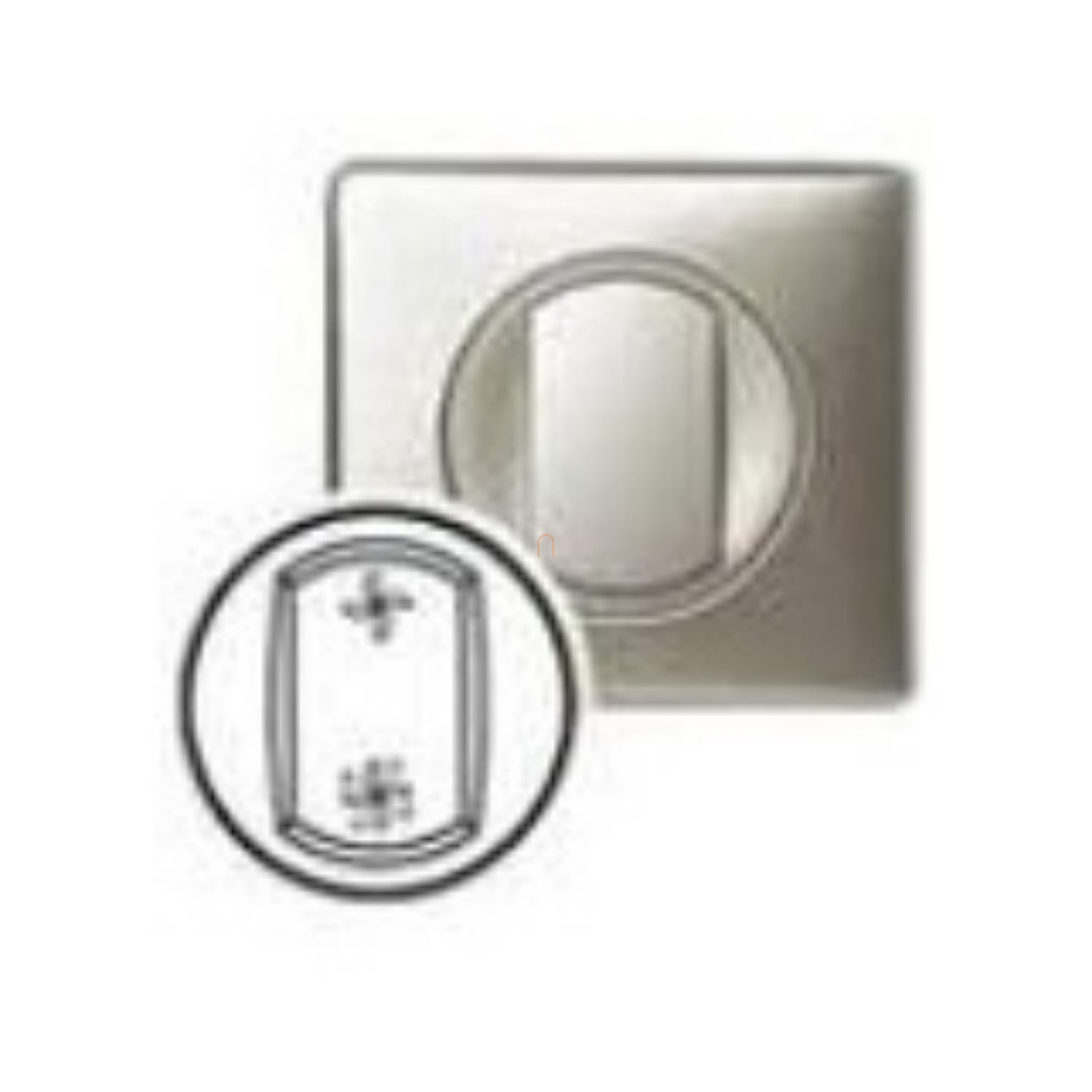 Legrand 068362 Céliane 3 fokozatú ventilátor vezérlő burkolat, titán