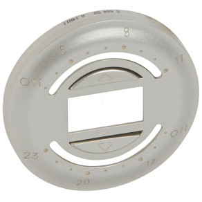   Legrand Céliane programozható redőnykapcsoló burkolat, titán - 68459