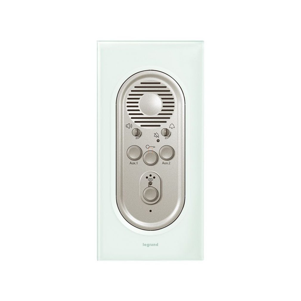 Céliane My Home süllyesztett audió kaputelefon beltéri burkolat, titán 068507 Legrand