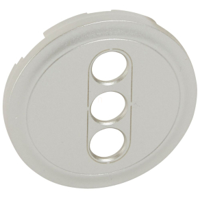 Legrand Céliane 3xRCA burkolat, titán - 68513