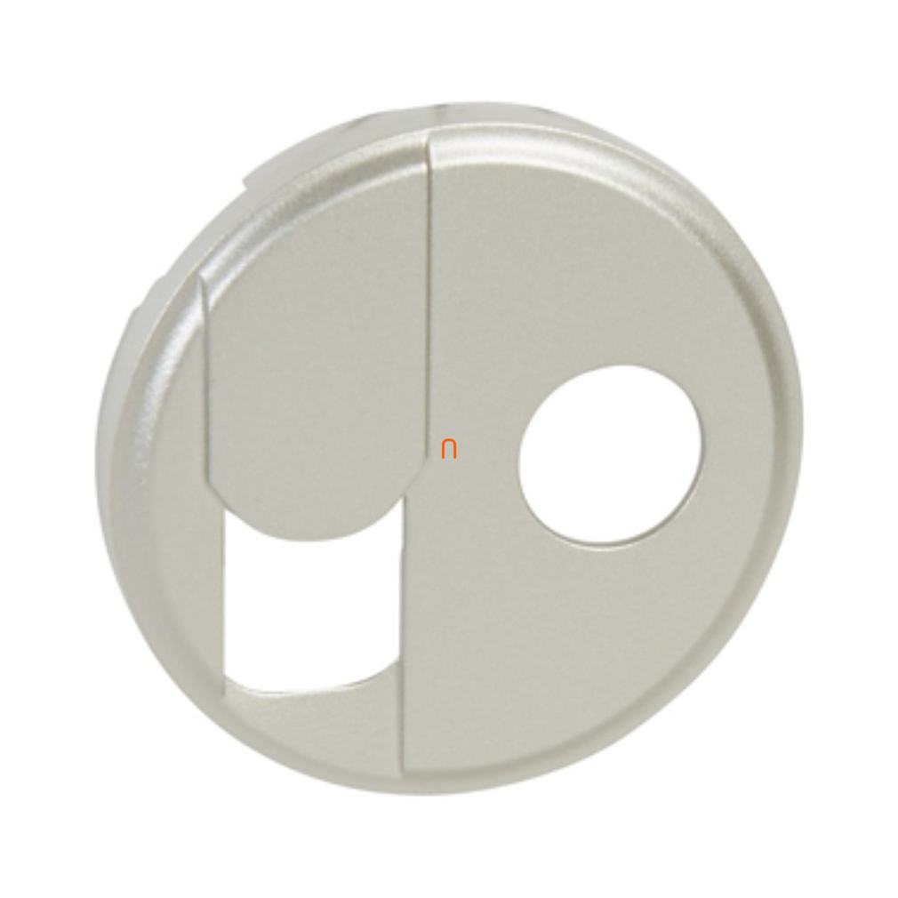 Legrand 068539 Céliane RJ 45 telefon- + TV aljzat burkolat, titán