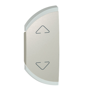   Legrand MyHome-Céliane redőnyvezérlő burkolat (fel/le), 1 mod, bal és jobb, titán - 68569