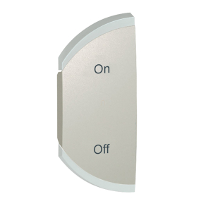   Legrand MyHome-Céliane ON/OFF burkolat, 1 mod, bal, titán - 68580