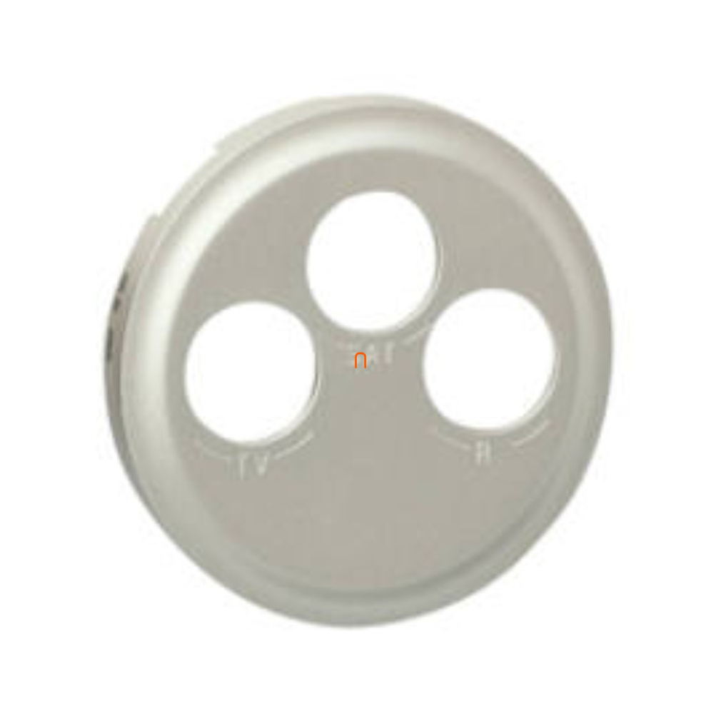 Legrand 068585 Céliane TV-RD-SAT burkolat, titán