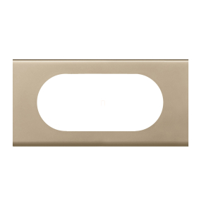 Legrand Céliane 4/5 modulos keret, világosnikkel - 69115