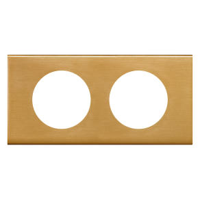 Legrand Céliane 2-es keret, fényes bronz - 69132