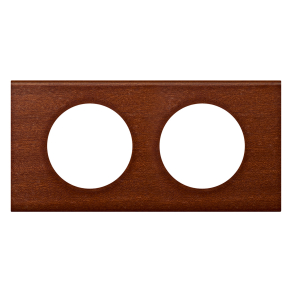 Legrand Céliane 2-es keret, mahagóni - 69222