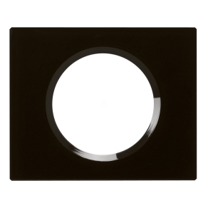 Legrand Céliane 1-es keret, feketeüveg - 69301