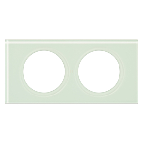 Legrand Céliane 2-es keret, fehérüveg - 69312