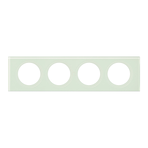 Legrand Céliane 4-es keret, fehérüveg - 69314