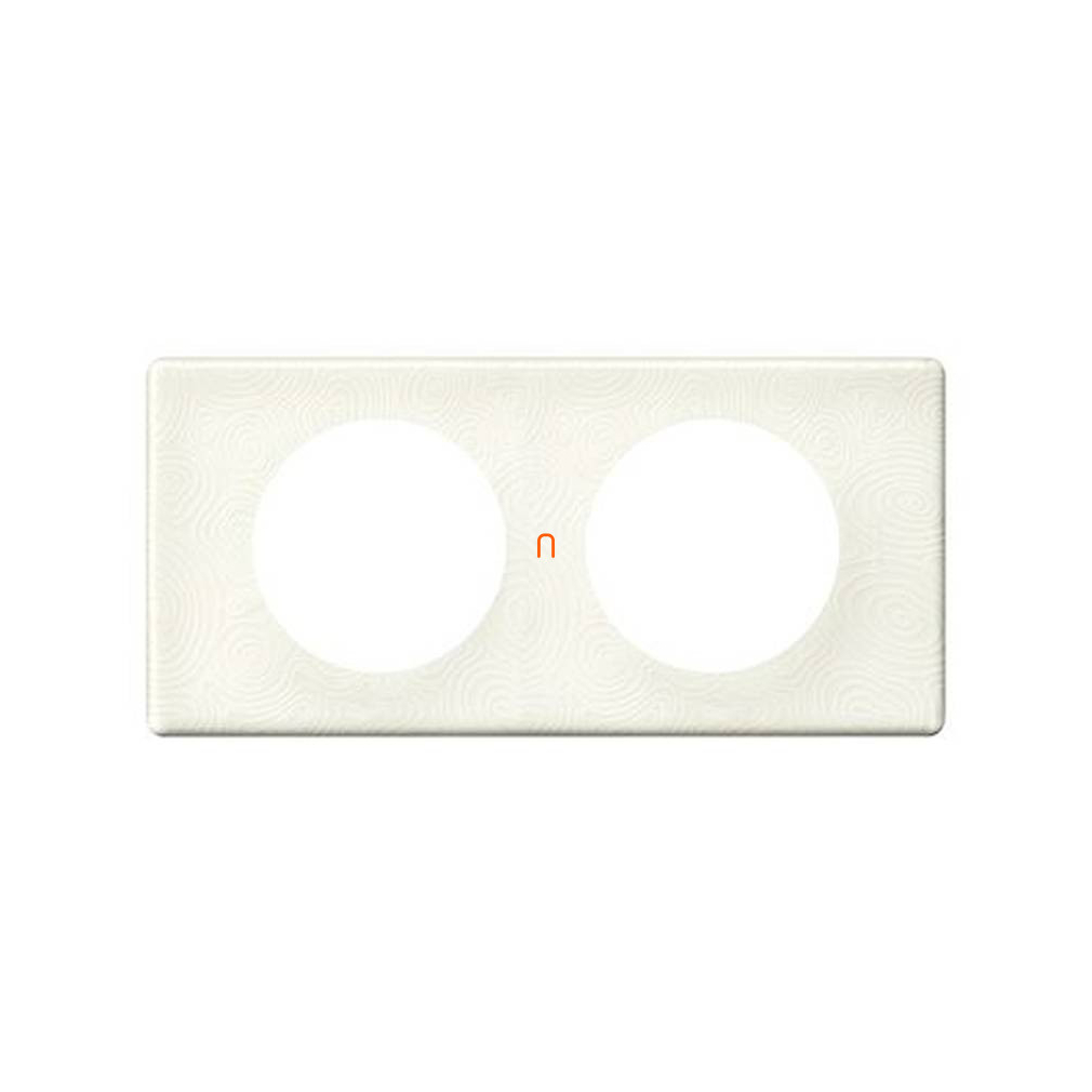 Legrand 069352 Céliane 2-es keret porcelán