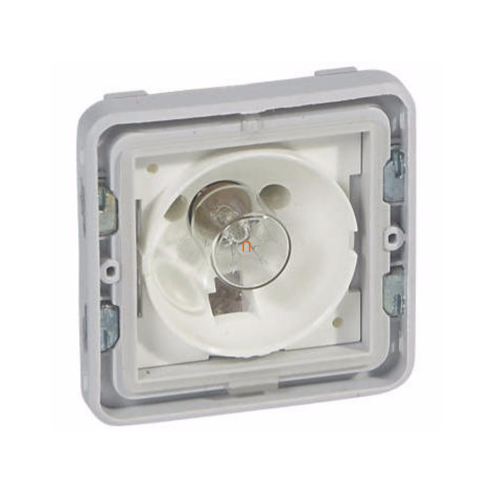 Legrand 069583 Plexo 55 jelzőlámpa, búra nélkül, szürke