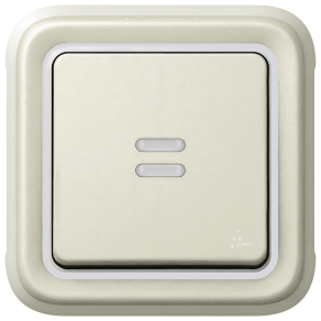   Legrand Plexo 55 váltókapcsoló ellenőrzőfénnyel, fehér - 69612