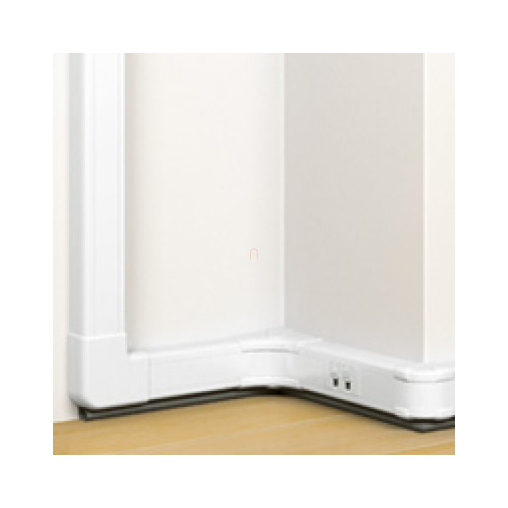 Leg.075601 DLP bepattintható kábelcsatorna, 80 x 50 mm, 1 rekeszes, 45 mm-es fedéllel, 2 m, fehér