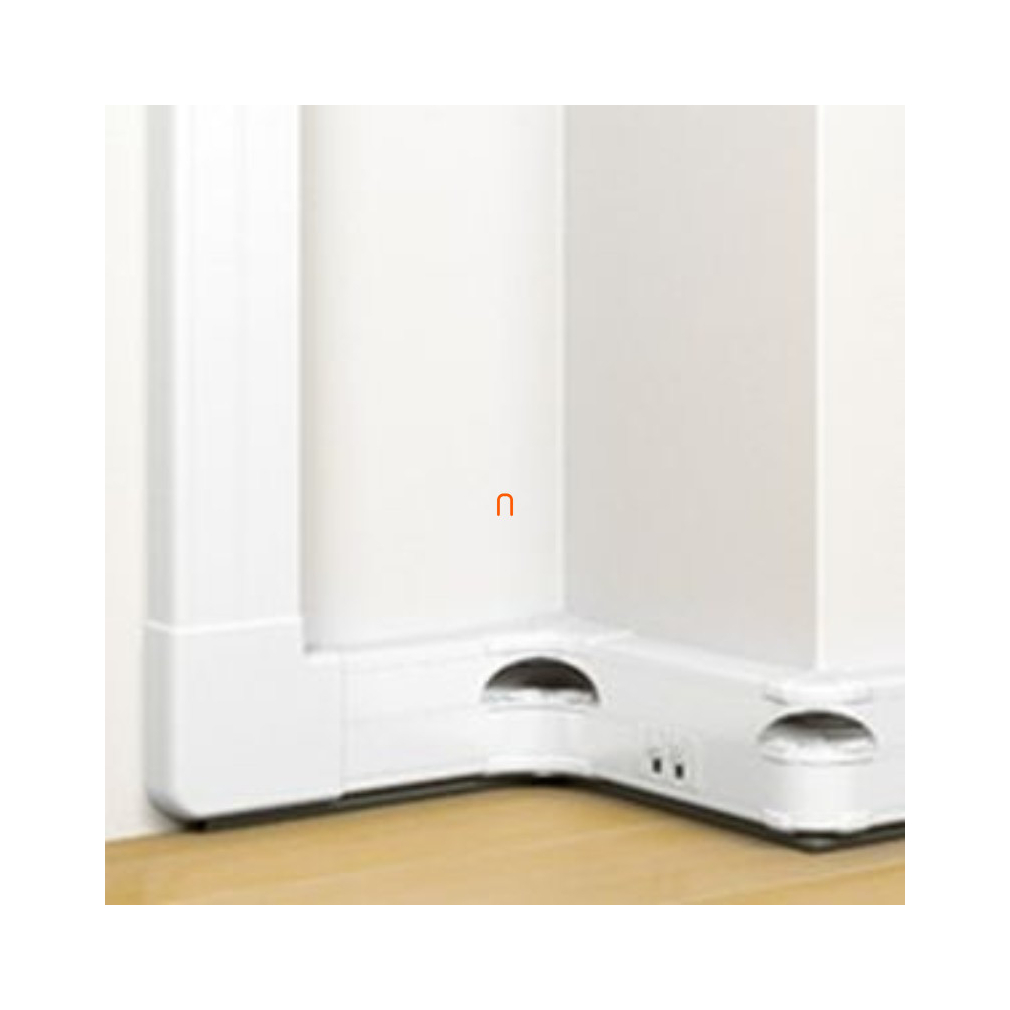 Legrand 075603 DLP bepattintható kábelcsatorna, 130 x 50 mm, 2 rekeszes, válaszfallal, 2 x 45 mm-es fedéllel, 2 m, fehér