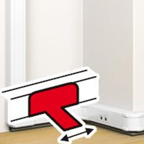   Legrand DLP "T" elem padló rögzítéssel bepattintható kábelcsatornához, 50x12 mm vagy 92x20 mm padlórögzítéses csatornákhoz, fehér - 75688