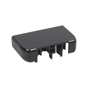 Legrand végzáró fekete 80x50 mm csatornához - 75755