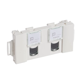   Legrand Program Mosaic aljzat DLP csatornához LCS2 Cat.6 UTP 2xRJ45 - 76544