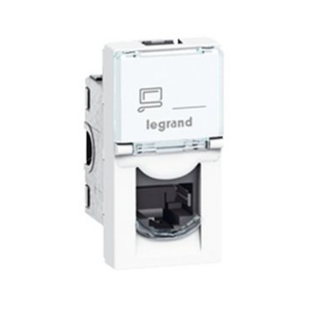 Legrand RJ45 számítógép csatl. fehér Cat6 UTP, 076561