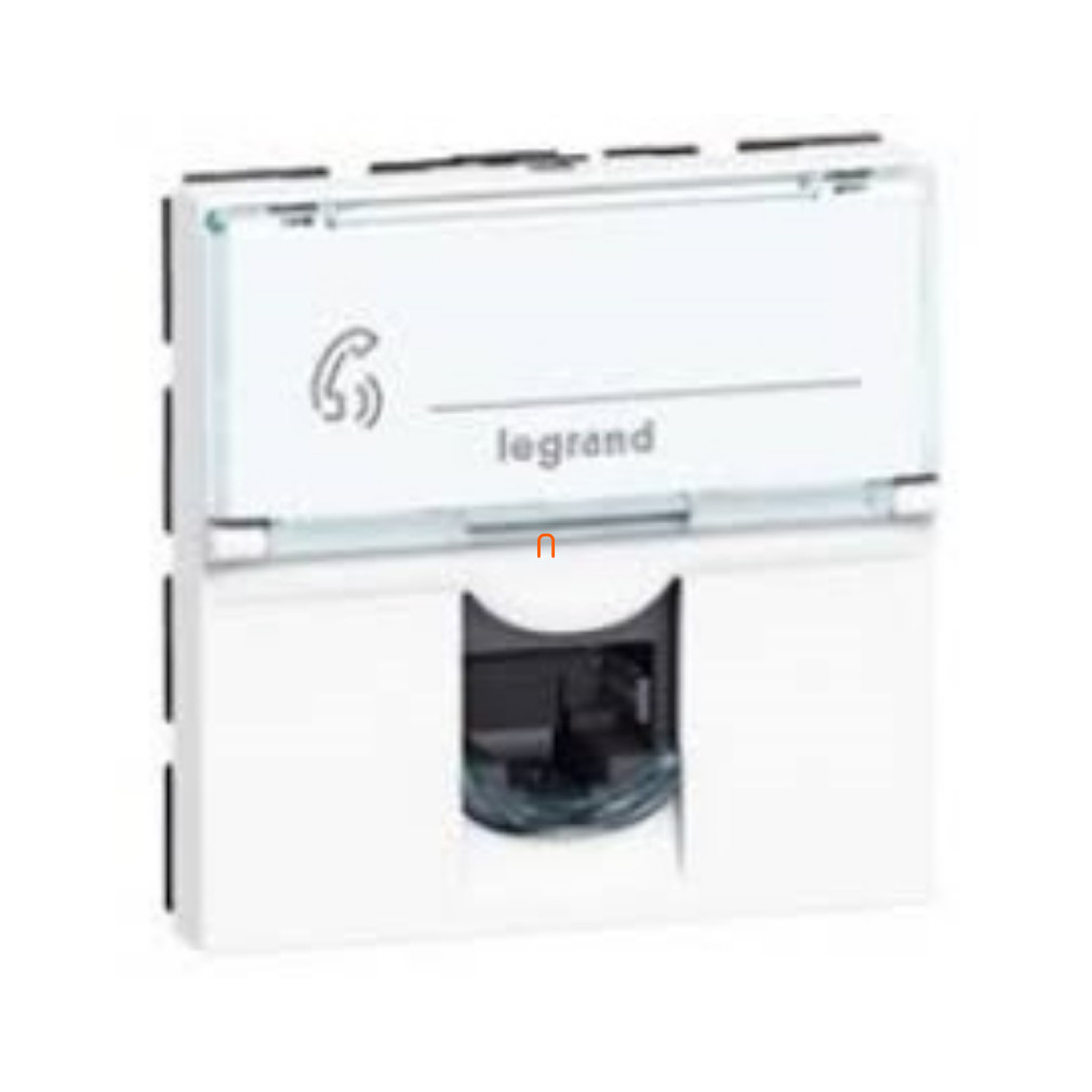 Program Mosaic 076565 LCS2 RJ45 aljzat Cat 6 FTP, 2 modul, fehér
