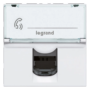   Legrand Program Mosaic LCS2 RJ45 aljzat 10GIGA STP 2 mod - 76576