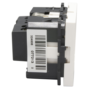   Legrand Program Mosaic 2P+F aljzat max. 4mm, csavaros, 2m, fehér - 77213