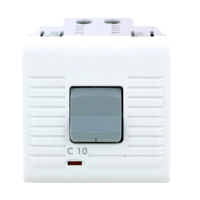   Legrand Program Mosaic kismegszakító 1P+N, 10A, 2m, fehér - 77521