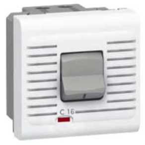   Legrand Program Mosaic kismegszakító 1P+N, 16A, 2m, fehér - 77522