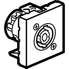   Legrand Program Mosaic Speakon aljzat 4 tűs 2m fehér - 78760