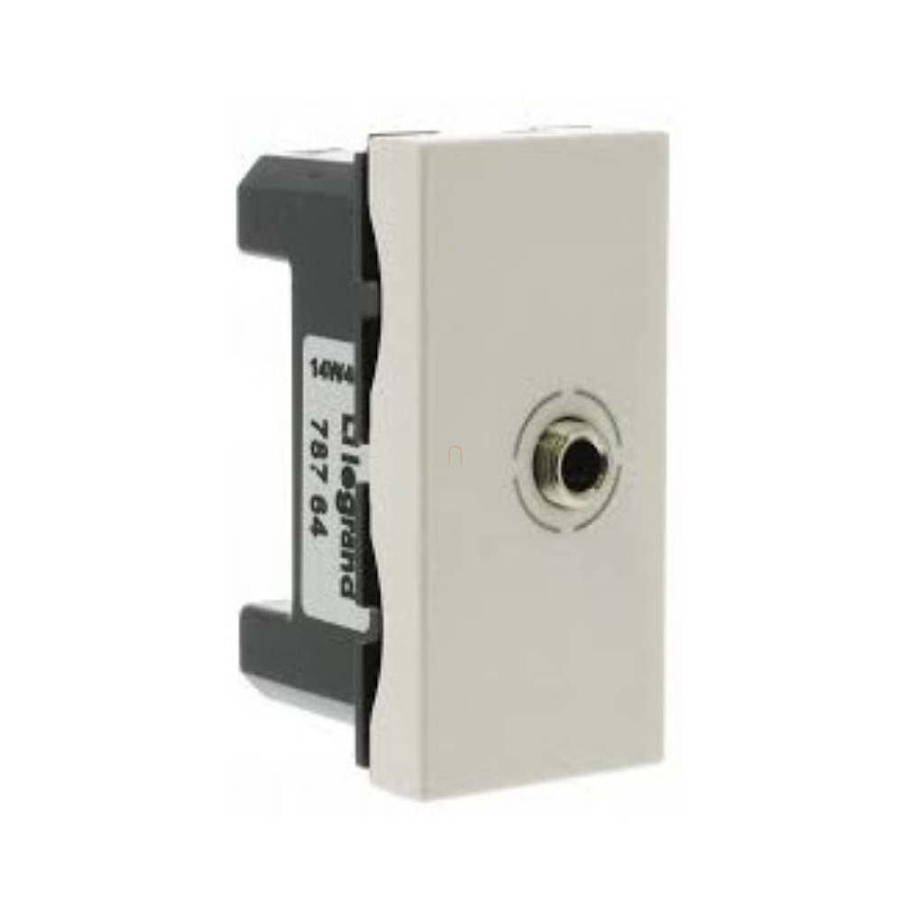 Legrand 078764 Program Mosaic 3,5 mm-es Jack bemenet 1m, fehér