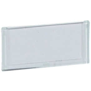   Legrand Program Mosaic címketart egyenes, átlátszó - 79152