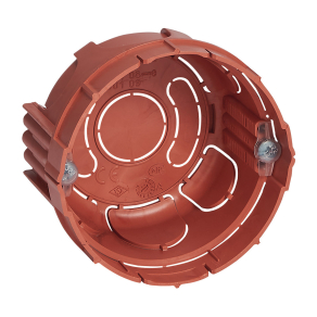   Legrand Batibox süllyesztődoboz téglafalba 1-es, kör alakú, csavar nélkül, 40mm mély - 80109