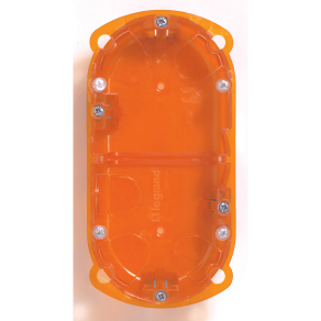   Legrand Batibox süllyesztődoboz univerzális, 2-es doboz, 50mm mély - 80122