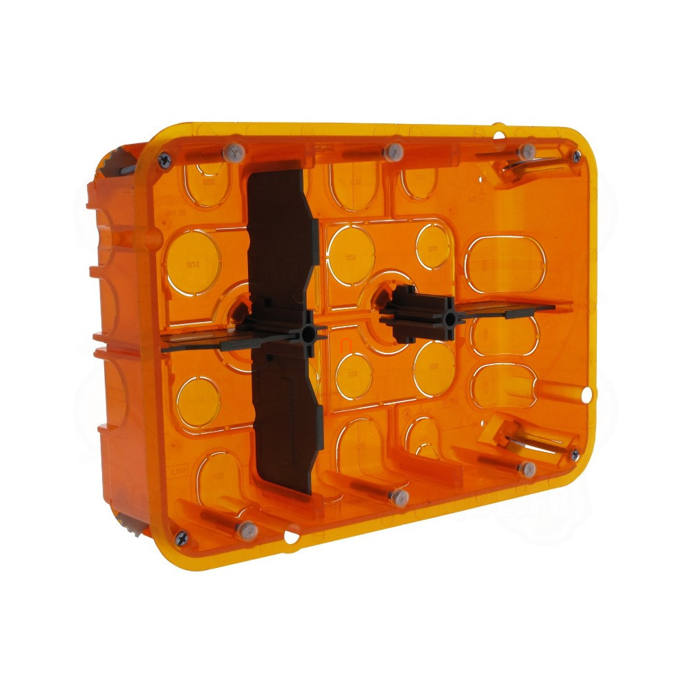 Batibox süllyesztődoboz tégla 2x6mod 50mm 080126