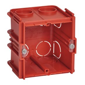   Legrand Batibox süllyesztődoboz téglafalba 1-es, 60mm mély négyzet - 80161