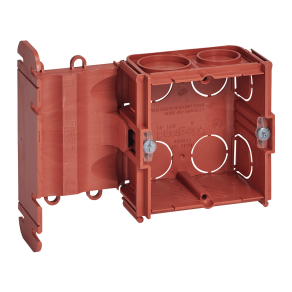   Legrand Batibox süllyesztődoboz téglafalba 1-es, ajtó- v ablakkerethez, 40mm mély - 80170