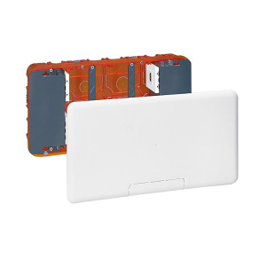   Legrand Batibox süllyesztődoboz multimédiás, 2x5m, 285x142 - 80195